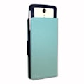 Miniatyrbillede 4 af 4: Huawei P9 Lite Mini Etui Housse folio lyseblå imiteret læder med kortlommer og synlige stikninger by PH26®