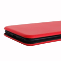 Miniatyrbillede 4 af 4: PH26® Folio-kortholderetuiet i rødkornet øko-læder til Blackberry Leap