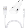 Miniatyrbillede 1 af 4: Oplader + kabelpakke til Samsung Galaxy A05 Hurtigoplader Ultra-kraftig og hurtig NY GENERATION 3A med USB-Type C-KABEL