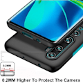 Pikkukuva 3 / 4: Xiaomi Mi Note 10 -kotelo - Xiaomi Mi Note 10 Pro, musta erittäin ohut suojakotelo Kovakantinen suojakuori Xiaomi Mi Note -puhelimelle Svart