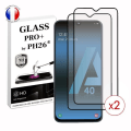 Pikkukuva 1 / 4: Pakkauksessa 2 FULL suojakalvoa Samsung Galaxy A40:lle erittäin kestävästä karkaistusta lasista (maksimikovuus) Vit