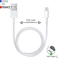 Pikkukuva 2 / 4: USB Type C -kaapeli UMIDIGI G100:lle - nopea lataus/synkronointi tiedonsiirto - 1 metrin kaapeli