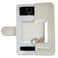 Miniatyrbillede 3 af 4: Housse - ZTE - Windows Phone Internet 7 - PU-læder - Magnetlukning - Universel Vit