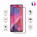 Miniatyrbillede 3 af 4: Pakke 3 FULD beskyttelsesfilm til Oppo A74 5G i ultra-resistent hærdet glas (maksimal hårdhed) Vit
