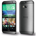 Miniatyrbillede 4 af 4: HTC ONE M8 Dedikeret sort foliocover med vinduer i læderstil med synlige syninger fra PH26® Svart