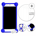 Pikkukuva 1 / 4: Coque Bumper - Oppo - Find X2 Lite - Iskunkestävä - Vahvistetut kulmat - 3 Karkaistua lasia BLÅ