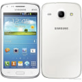 Miniatyrbillede 4 af 4: Samsung Galaxy CORE I8260 Sort special etui med vinduer i læderlook med synlige stikninger af PH26®