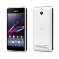 Miniatyrbillede 4 af 4: SONY XPERIA E1 Speciel sort faux læder folio med synlige stikninger by PH26®