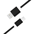 Miniatyrbild 2 av 4: Micro USB-kabel för Huawei Y5 2019 Nylonflätad USB-kabel 1,3 meter snabbladdning-synkronisering-dataöverföringskabel - SVART