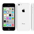 Miniatyrbillede 4 af 4: APPLE IPHONE 5C Speciel sort folio etuier med vinduer i læderlook med synlige stikninger af PH26® KOMPATIBEL MED APPLE