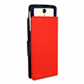 Miniatyrbild 4 av 4: Etui Housse Folio - PH26® - ZTE Blade A476 - Texturerat Syntetiskt Läder - Röd - Magnetisk Röd