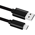 Miniatyrbillede 1 af 4: Autoopladerpakke + 1 USB-C-kabel til Oukitel G1 Ultra-kraftig og hurtig oplader + 1 1M-SORT kabel Vit