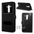 Miniatyrbillede 1 af 2: Sort folio cover til LG G4 STYLUS by PH26®