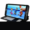 Miniatyrbillede 4 af 4: Etui Housse Folio - Sony - Xperia XZ1 - PU Læder - Sort - Universel Svart