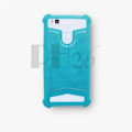 Miniatyrbillede 3 af 4: ZTE Blade S6 Lux Bagcover i lyseblå kunstlæder med silikonegel kant, stødabsorberende by PH26®