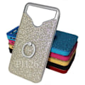 Miniatyrbild 4 av 4: Bakcover - Sharp - R1 - Silikon gel - Silver - Stötsäker - Selfie-ring Pengar