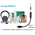 Pikkukuva 4 / 4: USB Type-C – 3,5 mm Jack Adapter Cable XiaomiRedmi K70 Utra Plug and Play -kaapeli kuulokkeille, autoradiolle…