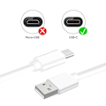 Pikkukuva 3 / 4: USB Type C -kaapeli nubia Neo 5G:lle - nopea lataus ja synkronointi tiedonsiirto - 3 metrin kaapeli