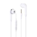 Headset - PH26 - SP50 - Högkvalitativt ljud - Volymkontroll - Mikrofon - Vit Vit