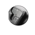 Miniatyrbillede 4 af 4: Doogee Mix Bagside i sort kunstlæder med silikonegel kanter, anti-stød by PH26®