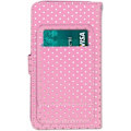 Miniatyrbillede 3 af 4: Hylster til smartphone - PH26 - Honor Play 3 - Øko-læder - Kortholder - Spejl Rosa