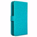 Miniatyrbild 3 av 4: Etui Housse Folio - TURKOS - Oppo A55 - Ekoskinn - Magnetisk Stängning - Kortfack Blå