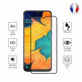 Miniatyrbild 3 av 4: Pack 3 HELA skyddsfilmer för Samsung Galaxy A40s i ultrabeständigt härdat glas (maximal hårdhet) Vit