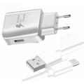 Miniatyrbillede 2 af 4: Lader - Samsung - Galaxy A9s - Hurtiglader - 3A - USB-Type C kabel