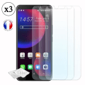 Miniatyrbillede 2 af 4: Super Pack til HTC U11 EYEs Læder-stil bagcover med anti-shock silikone gel konturer + 3 glas skærmbeskyttere
