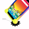 Miniatyrbild 3 av 4: Coque bumper - Logicom - Le Hola - Antichock - Multicolor - Mjuk silikong Flerfärgad