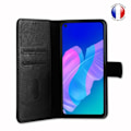 Miniatyrbillede 3 af 4: Portefølje cover - Huawei - P40 Lite E - Læder - Magnetisk - Video stativ Svart