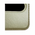 Miniatyrbild 3 av 4: Fodral för Samsung Galaxy A50 - GULD - Extra Slim - Syntetiskt läder - Magnetisk - Semihård Guld