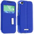 Miniatyrbillede 2 af 4: HTC Desire 320 Window Folio Cover Cover - Blå