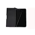 Miniatyrbillede 4 af 4: Étui pochette - Alcatel - One Touch Idol 2 - Grønt læder - Sort - Magnetisk lukning Svart