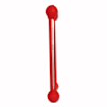 Miniatyrbild 3 av 4: Stötsäker Bumper Case för ZTE Libero 5G II Super Silicon Bumper Quality för ZTE Libero 5G II - RÖD Röd