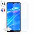 Pikkukuva 2 / 4: Super Pack for Huawei Y7 Prime 2019 Nahkatyylinen takakuori iskunkestävällä silikonigeelillä + 1 näytönsuoja
