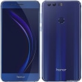 Miniatyrbillede 4 af 4: Housse Folio - PH26® - Honor 8 - Simili Læder Sort - Synlige Stikninger - Magnetisk Svart