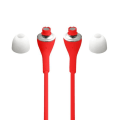 Pikkukuva 3 / 3: Kuulokkeet Xiaomi Mi 11 Prolle High Quality Audio erittäin mukavasta silikonista, äänenvoimakkuuden säätö ja mikrofoni - PUNAINEN Röd