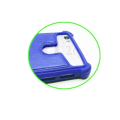 Pikkukuva 4 / 4: Huawei Mate 9 Porshe Design Blue nahkatyylinen takakansi iskunkestävällä PH26®-silikonigeelillä.
