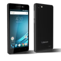 Miniatyrbillede 4 af 4: Logicom L-Ement 503 Housse dedikeret sort folio med vinduer i læderlook med synlige stikninger af PH26®