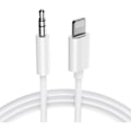 Miniatyrbild 2 av 3: Lightning till 3,5 mm jackadapterkabel för Apple iPad Air 2020 Plug and Play-kabel för dina hörlurar, bilradio...