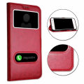 Miniatyrbillede 1 af 4: Coque Extra Slim - RØD - Samsung Galaxy S20 Plus - Kunstlæder - Semihård - Magnetisk Röd