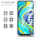 Miniatyrbild 3 av 4: Xiaomi Redmi Note 9S Fodral - Redmi Note 9 Pro Transparent +2 × härdat glas skärmskydd, mjuk silikon [Stötsäker BumNA