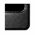 Miniatyrbild 3 av 4: Fodral till Samsung Galaxy A11 Extra Slim i ekologiskt kvalitetsläder - SVART Svart