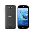 Pikkukuva 4 / 4: ACER Liquid JADE Z Musta folio-kotelo ikkunoilla, keinonaahasta, näkyvillä saumoilla by PH26®