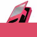Miniatyrbillede 1 af 4: Blu Dash M Folio Cover Cover Fuchsia kvalitet fra Ph26® Fuschia