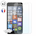 Miniatyrbillede 1 af 4: Microsoft lumia 650 dual sim Pack 2 højgennemsigtigt hærdet glas skærmbeskyttelsesfilm, ultra resistent, ultra slank,