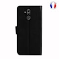 Miniatyrbillede 2 af 4: Pungcover dedikeret til Huawei Mate 20 Lite med magnetisk fane, kortopbevaring og videounderstøttelse - Sort Svart
