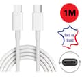 Miniatyrbillede 3 af 3: USB Type C-kabel - PH26 - 1 Meter - Hurtigopladning - Hvid - Solid kabel
