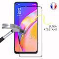 Miniatyrbild 2 av 4: Pack 3 HELA skyddsfilmer för Oppo A94 5G i ultrabeständigt härdat glas (Maximal hårdhet) Vit
